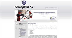 Desktop Screenshot of ferroplast.sk